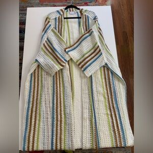 ASOS - Multicolor Crochet Knit Kimono